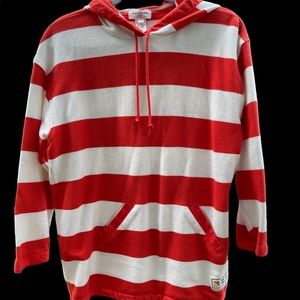 Jones New York Nautical Sport Woven Hoodie